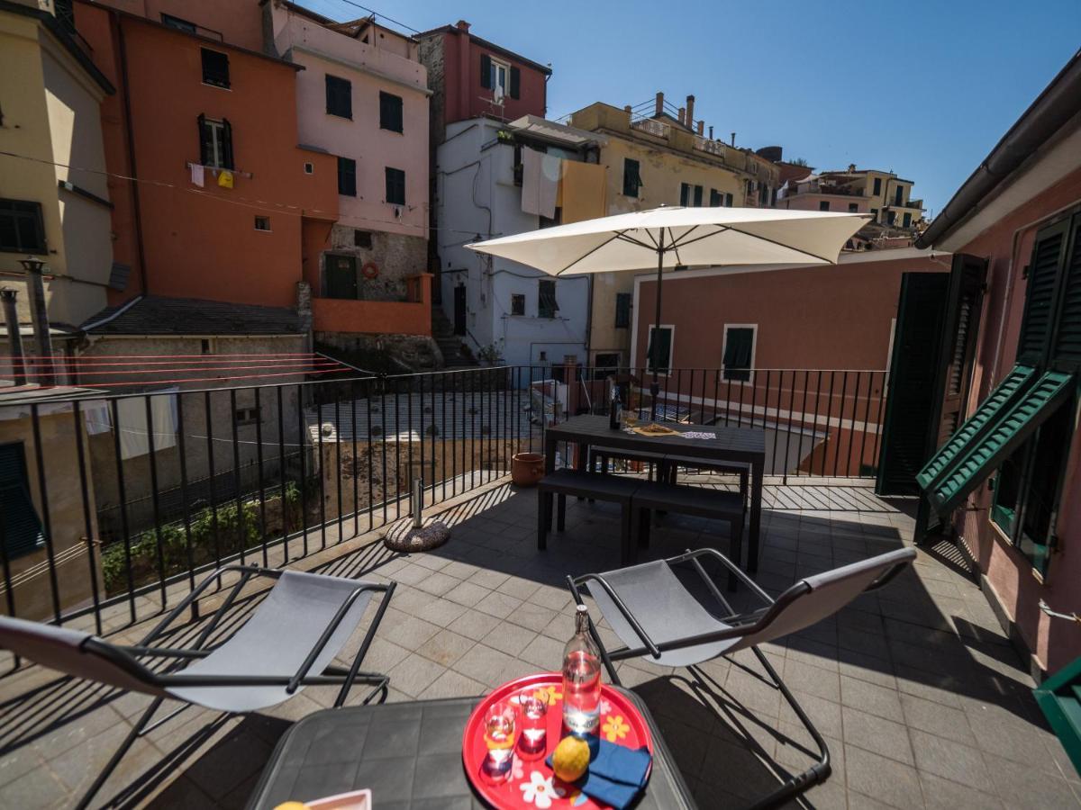 El Nin Apartment With Terrace Vernazza Bagian luar foto